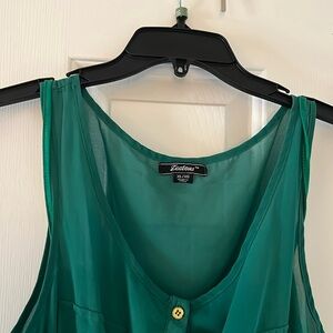Ladies Green Dress